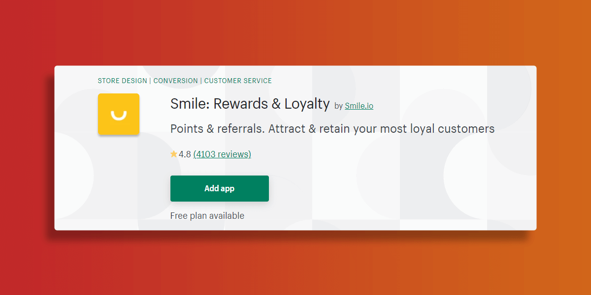 Smile: Rewards & Loyalty